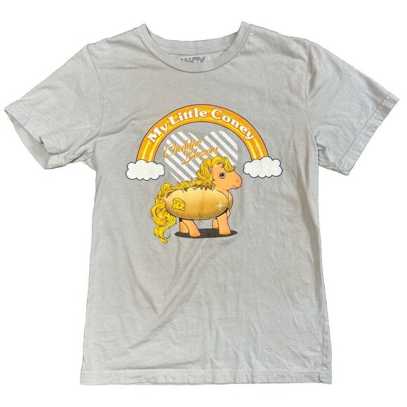 'My Little Coney' Cincy Shirts MLP Parody Graphic Tee Cincinnati Coney Dog S - Picture 1 of 4